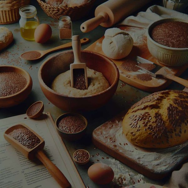 Comment incorporer les graines de lin dans des recettes de pains maison allégés?